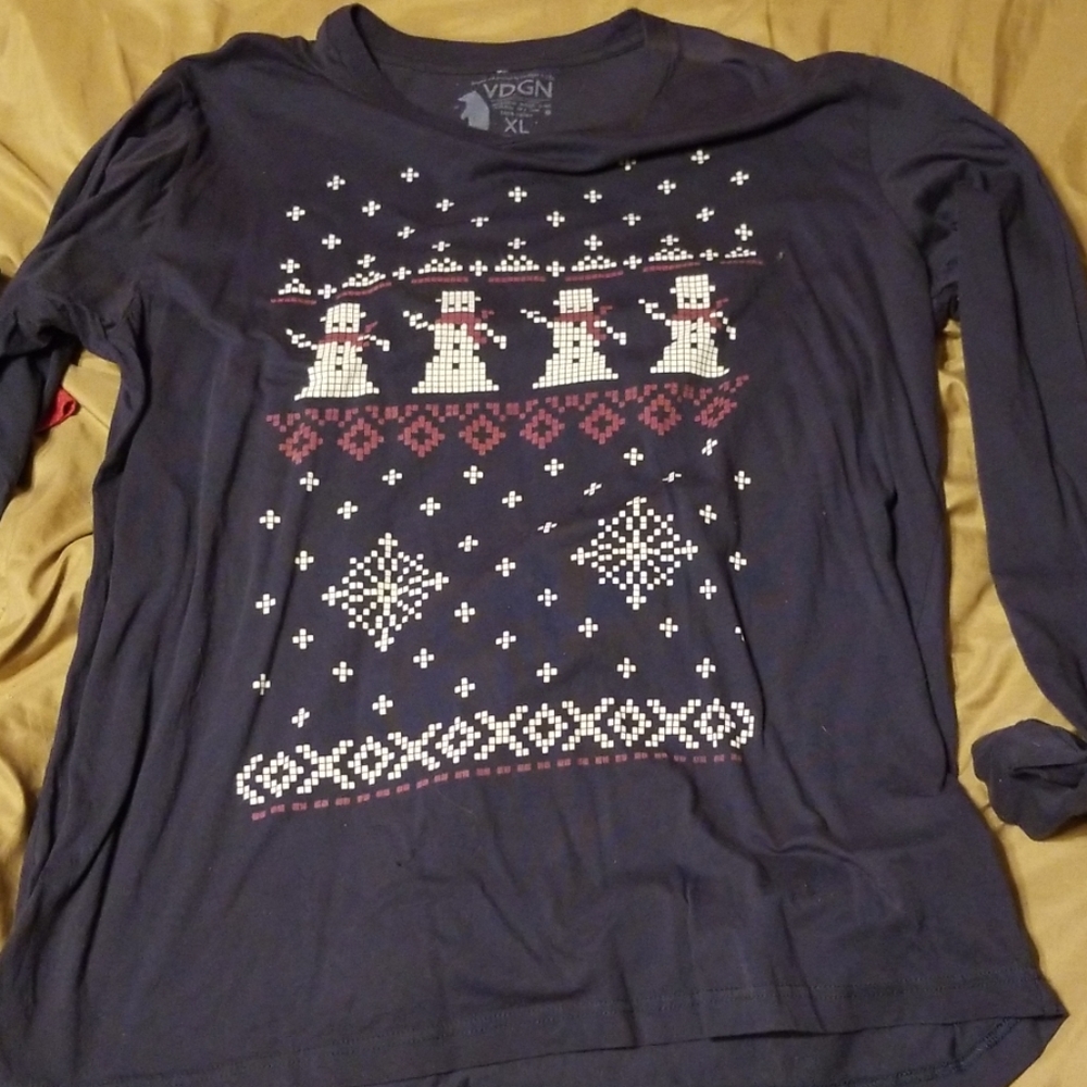 Chive Nation, VDGN, XL ugly Christmas Tee